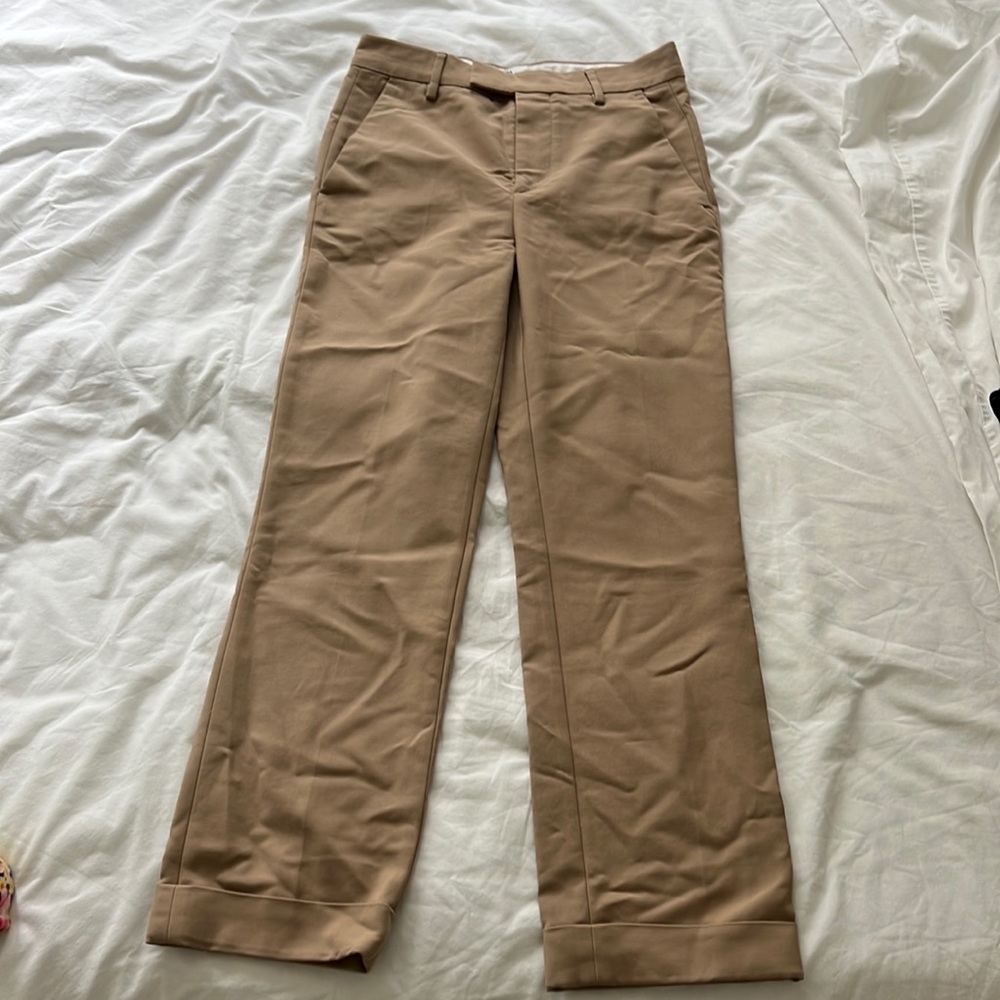 Zara tan trousers